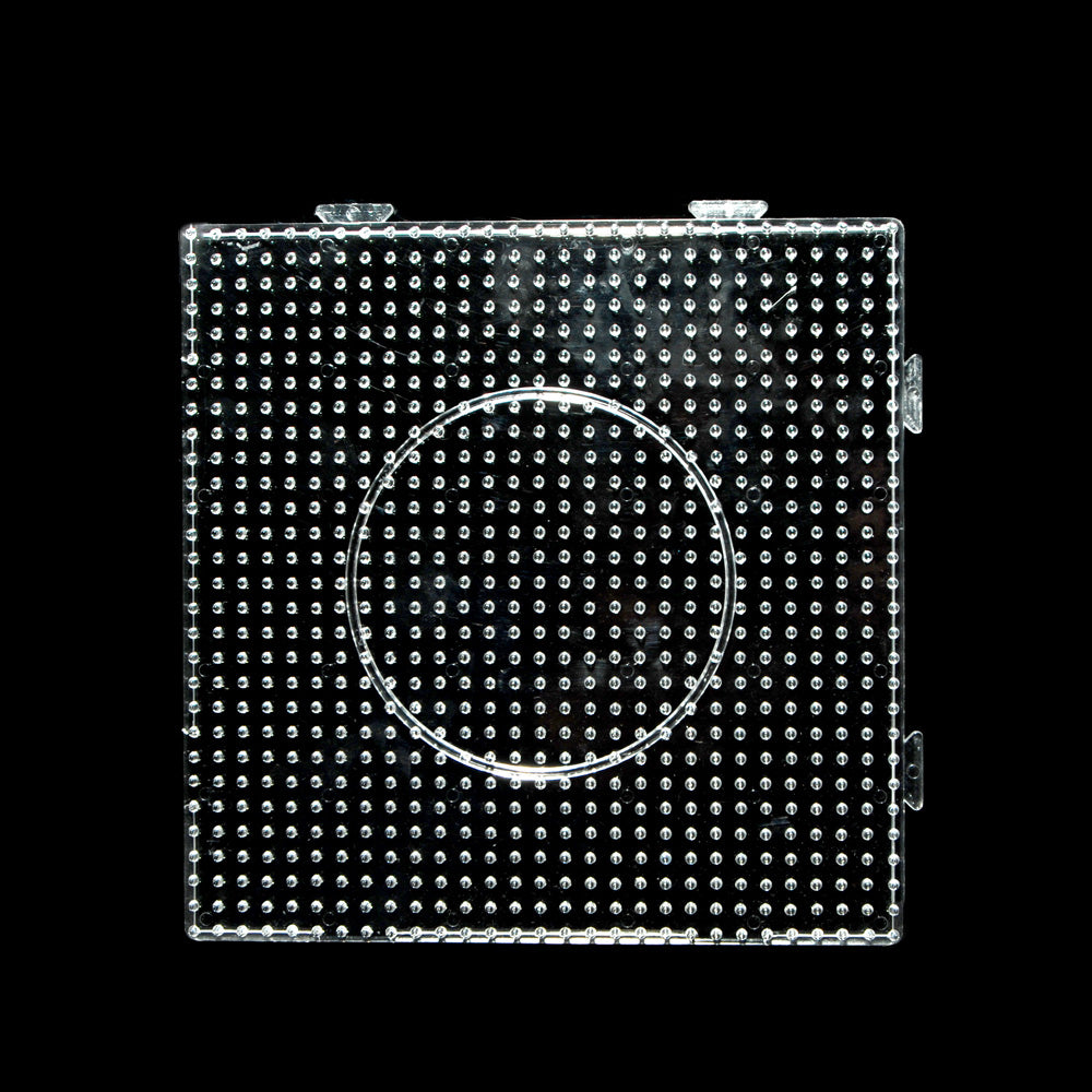 Clear Square mini beads pegboard mini beads template for 5mm mini beads Kid Craft 145mm,1pcs