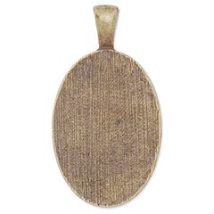 20x30mm oval pendant tray,cameo base,zinc alloy filled ,antique bronze plated,20pcs/lot