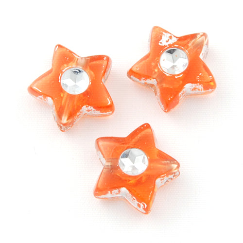 4.5*9 MM Plastic Beads with diamond,Sold per pkg of  3000 PCS
