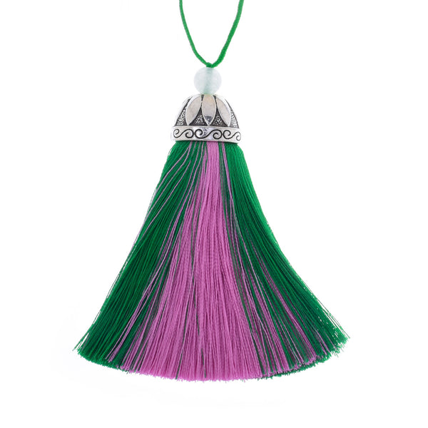 Rayon Tassel with Cap silk tassel earring tassel Handmade Tassels for pendant Keychain Handbag 2pcs 10190853