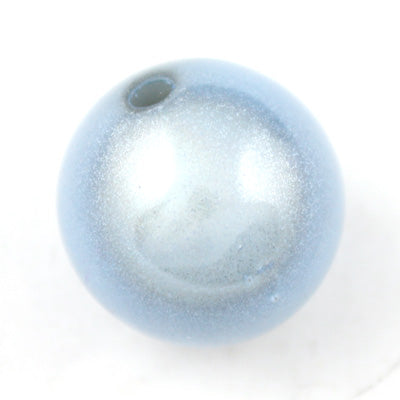 Top Quality 25mm Round Miracle Beads,Ice Blue,Sold per pkg of about 60 Pcs