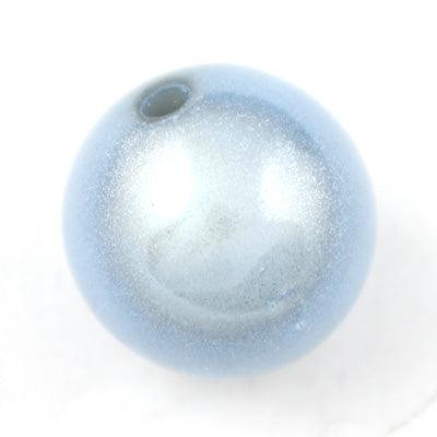 Top Quality 25mm Round Miracle Beads,Ice Blue,Sold per pkg of about 60 Pcs
