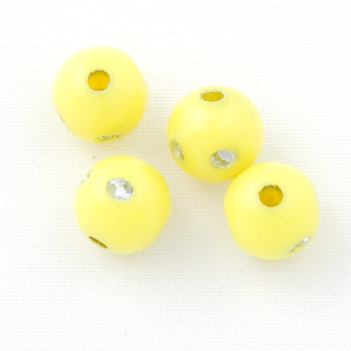 6 MM Acrylic Beads with Diamond,Sold per one package of 5200 PCS