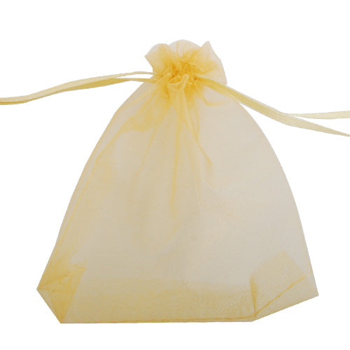 100*120 MM Gold Organza Jewelry Gift Pouch Bags ,Sold 100 PCS Per Lot, Great For Wedding Favors, Sachets, Beads, Jewelry and so on