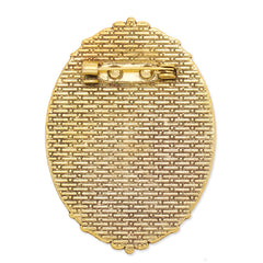 30x40mm anqitue gold plated oval brooch blank,brooch bezel,zinc alloy,lead and nickle free,sold by 10pcs/lot