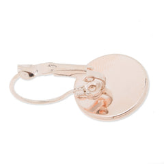 50PCS Rose Gold French Lever Back Earrings Blank/Base,fit 14 MM glass cabochons,buttons