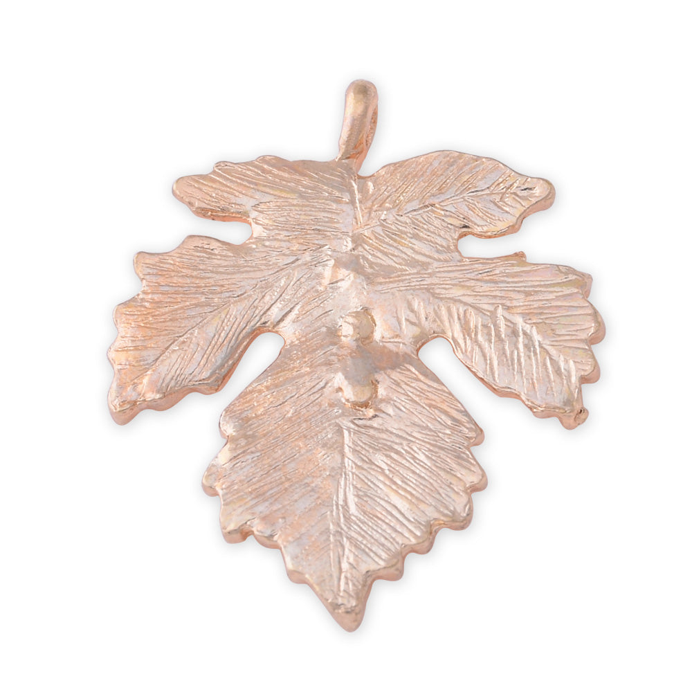 20 Gold 3.7*3.0 mm Charm Alloy Leafs Metal Pendant accessories Jewelry findings Diy Handmade Pendants