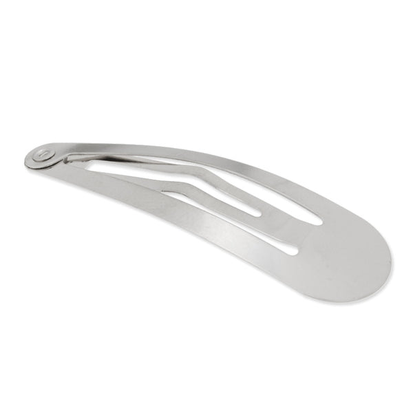 48*14mm Metal Snap Clips,hair clips,Nickel color,20 picecs/lot