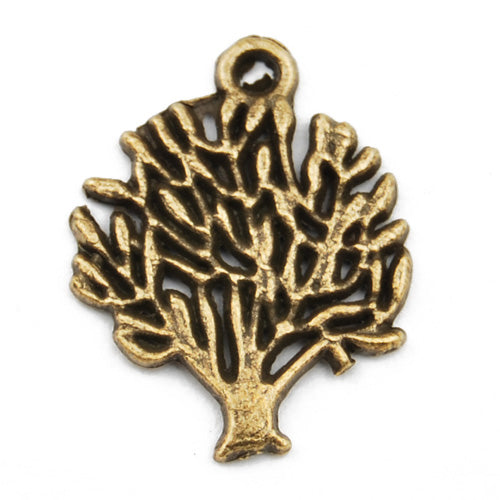 20*16mm Vintage antique bronze Zinc alloy Charms,tree,sold 200 pcs per pkg