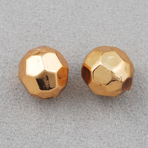 8*8.5 MM Coated Beads,Antique Gold,Sold per by one package of 2000 PCS
