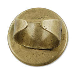 25mm Round Adjustable Shallow bottom Antique Bronze plated Ring Base Setting Pendants With 25 MM round Pad,Sold 20PCS Per Package
