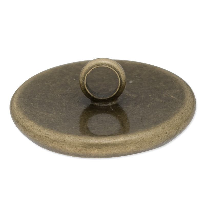 12mm(inside) Tray bezel for Clear Glass dome,Brass filled,Antique bronze,20pcs/lot