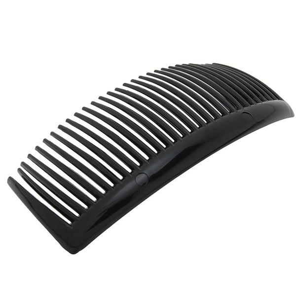 105x49mm Black Acrylic hair comb with 29  teeths,20pieces/lot