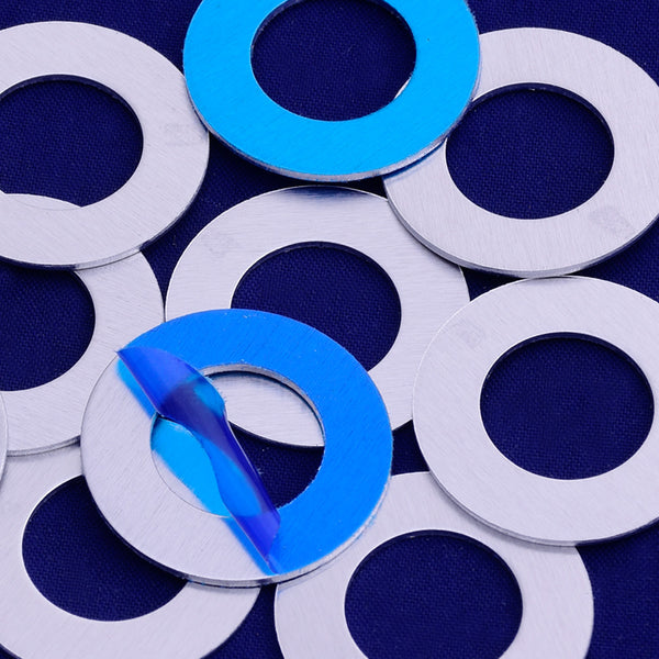 20pcs about 1" tibetara® aluminum round washer Stamping supplies Metal Blank Fantastic Shine 18 Gauges