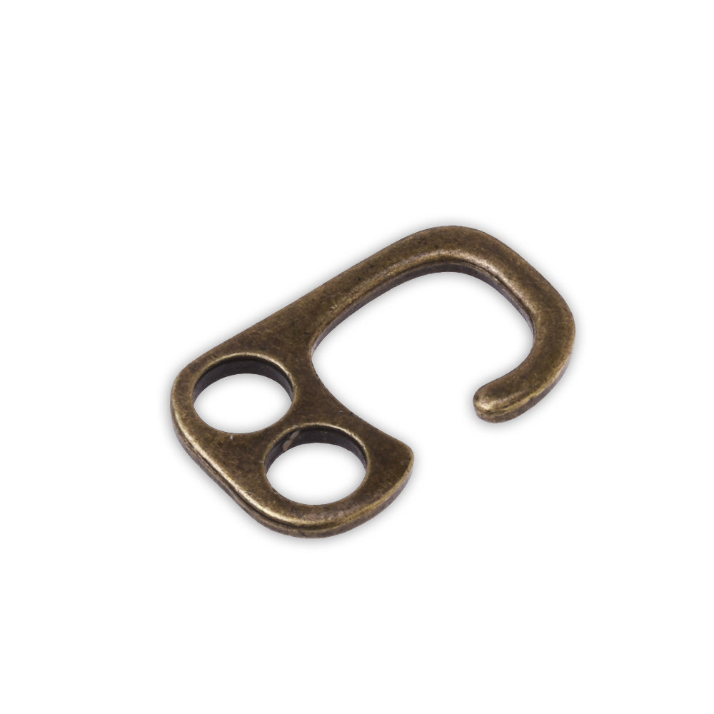 Antique Bronze  Hook Clasps for Leather Bracelet 26x17mm. Hook Clasps Leather Bracelet Findings
