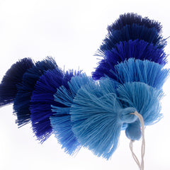 Wholesale Layered Tassel Pendant Five Tier Colorful Cotton Tassel for Earrings pendant handmade 2pcs 10192855