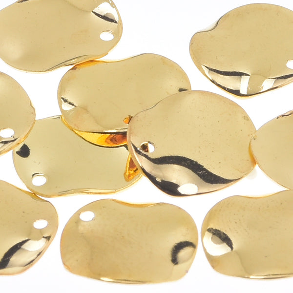 About 12mm brass Electroplate anomaly round pendant Mini Pendant Charms Jewelry Making Charm 18 Golden 20pcs