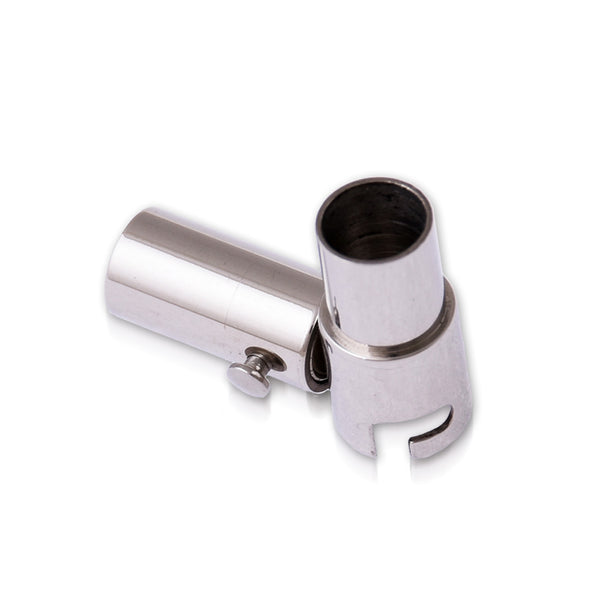 6mm Stainless Steel Bracelet Clasps, Leather Clasps Round Bracelet Clasps ,Cord End Clasp 5pcs