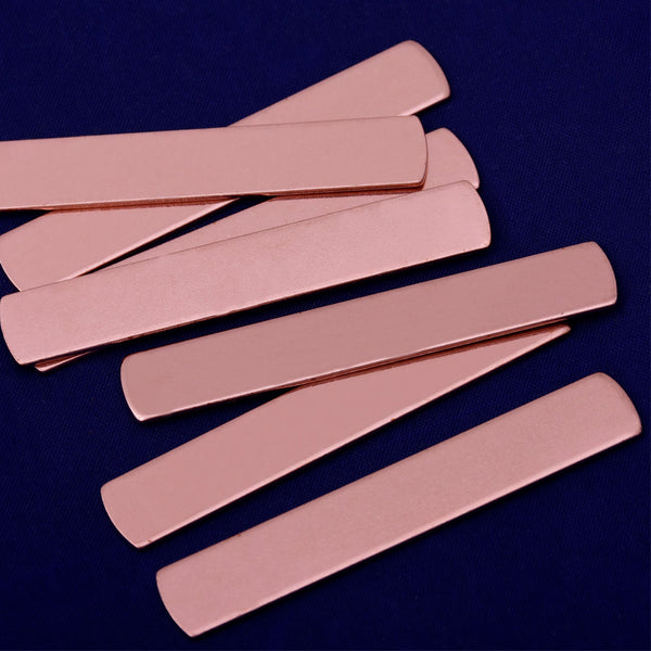 20pcs about 3/8*2 1/4" tibetara®  Copper Metal Stamping Blank metal blanks Jewelry making Choose Your Size 18 Gauges 10187050
