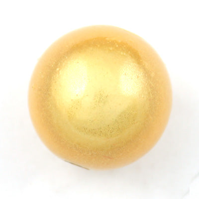 Top Quality 30mm Round Miracle Beads,Light Topaz,Sold per pkg of about 37 Pcs