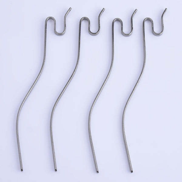 135mm Iron Snake Hair Stick Hair Pin Hair Clip Hair Stick minimalist modern Hair Accessory hair jewelry Gun black 10pcs