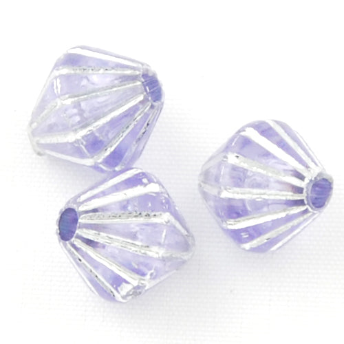 6 MM Silver Line Plastic Beads,Sold per one package of 5800 PCS