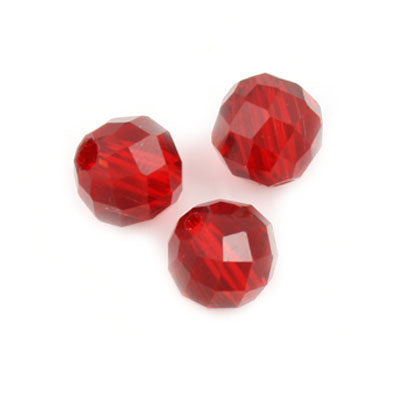 8MM Glass Beads Crystal bead Chinese Cut Crystal Faceted Round dark red Sold per 180 PCS B1451