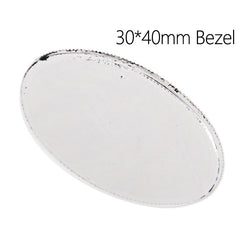 Brooch With 30x40(inside) oval bezel,antique silver plated,brass filled,20pcs/lot