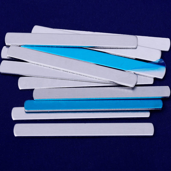 20pcs about 1/4*2 1/4" tibetara®  Aluminum Metal Stamping Blank Stamped Cuff Bracelet jewelry making 18 Gauges 10184950
