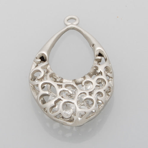 2013-2014 Fashion 32*19MM  lovely modern charms,Purse with crystal beads,Matte Rhodium,suit for necklace/bracelet/earring ect,sold 10pcs per pkg