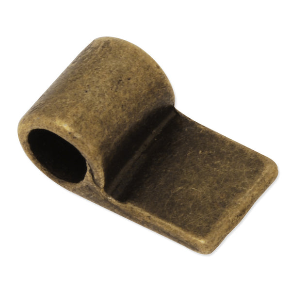 17x10mm Vintage rectangle Bails,Match Glue On Pendant Bails for Jewelry,Zinc Alloy Filled,Antique Bronze Plated,50pcs/lot