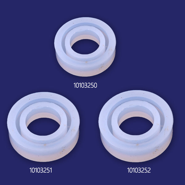 1 pcs Clear silicone Ring Mold 16.6mm Resin ring mold - Flexible silicone mold Jewelry Rings DIY Mold