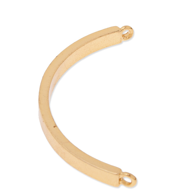 Bangle Connector,Zinc Alloy Filled,Gold plated,curve Suitable for wrist,Easy use,20pcs/lot