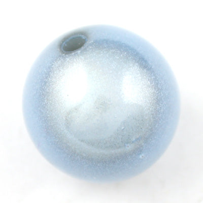Top Quality 30mm Round Miracle Beads,Ice Blue,Sold per pkg of about 37 Pcs