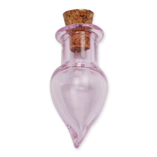 13 * 29mm Pink wishing bottle,chili shape Tiny corked vial empty small glass bottle,glass jar,tiny corked bottle,empty glass bottles,10pcs/lots