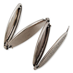 33*20 mm Antique Silver Oval double Lockets Pendant Victorian Style,Sold 20 pcs per pkg