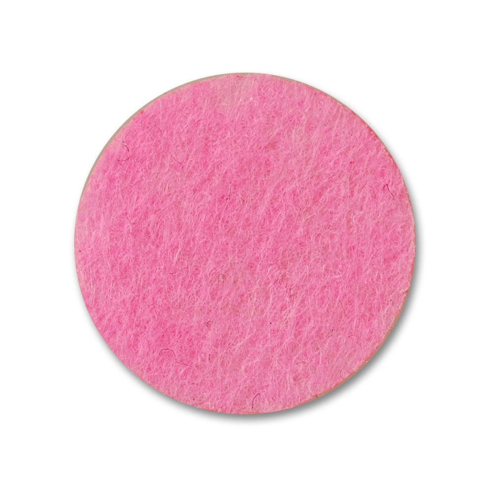 20 Perfume Pads for Essential Oil Diffusing Perfume Locket Pendant,25mm oil pads,pink