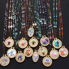 50*30mm rectangle Mini Embroidery Hoop Lasercut Frame Cross Stitch Frame Tiny Embroidery Pendant Tiny Hoop diy Embroidery Pendant 1pcs