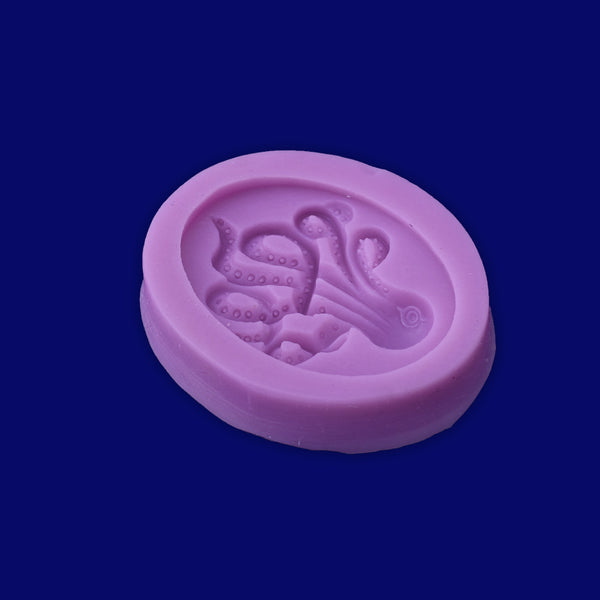 1  Hole Octopus Resin 4.6*3.8*1.0cm Jewelry Making Mold Handmade Silicone mould Cake Mold Soap Mould