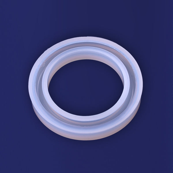 1 pcs Smooth Wide Bangle silicone mold,bracelet mould, for epoxy resin,jewellery Diy ,Inside diameter: 54mm