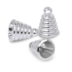 11mm Silver Brass bottle loop fit fot Glass Bottle Glass Cap Buckle 10pcs