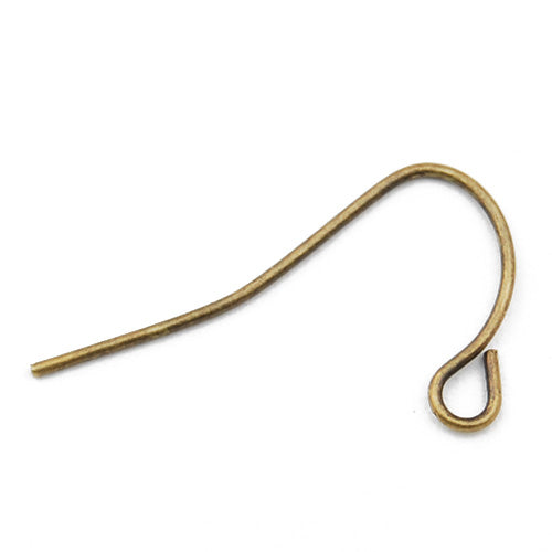 Metal Antique bronze Earwire,22MM,Sold 1000 Pcs per pkg