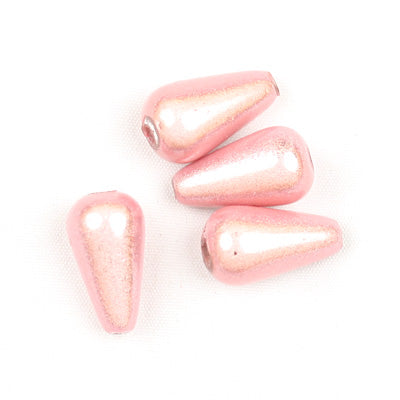 Top Quality 6*10mm Teardrop Miracle Beads,Silk,Sold per pkg of about 2800 Pcs