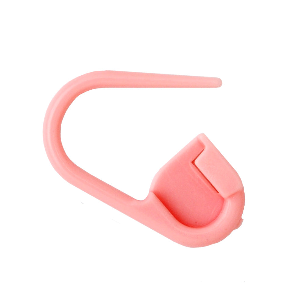 50 Plastic Safety Pins Charms Cupcake Picks Baby Shower Mini Safety Pins Pink