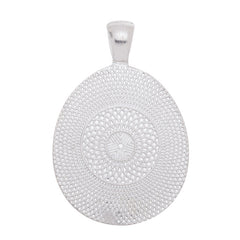25x30mm Silver plated Bezel Base Setting Pendants, egg shape,Blank Pendant Trays,metal blanks for jewelry,sold 20pcs/lot