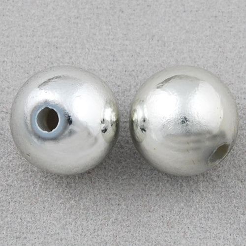 10 MM Coated Beads,Imitation Rhodium,Sold per by one package of 950 PCS
