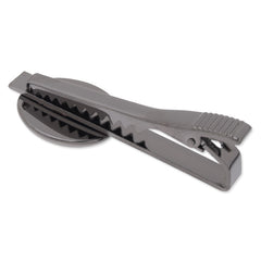 Tie Clip Bar with 20mm Round bezel,Brass filled,Gun metal black plated,10pcs/lot