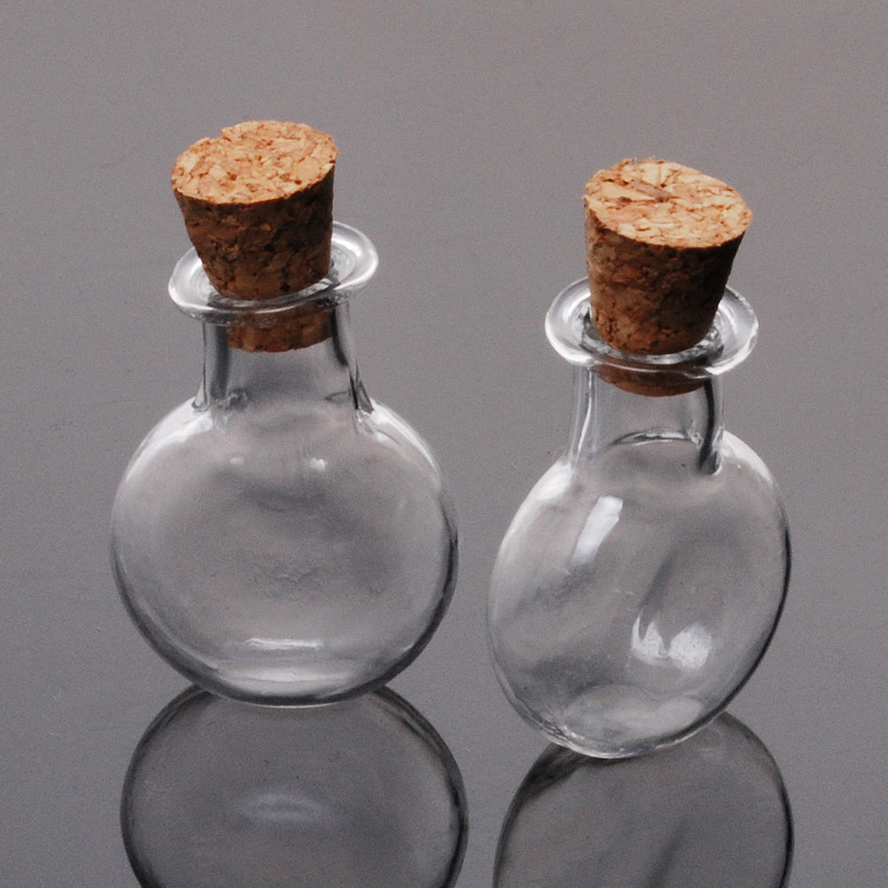 20*25mm Cute mini clear cork stopper glass bottles,small glass bottles with cork,small wish bottles,vials jars containers,empty glass bottles,10pcs/lots