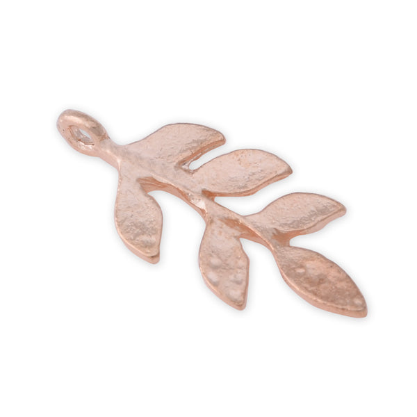 20 Gold 2.3*1.0 cm Charm Alloy Leafs Metal Pendant accessories Jewelry findings Diy Handmade Pendants