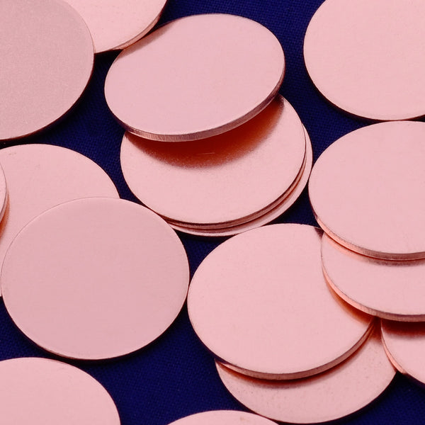 20pcs about 5/8" tibetara® Copper round shape Stamping supplies Metal Blank Fantastic Shine 18 Gauges